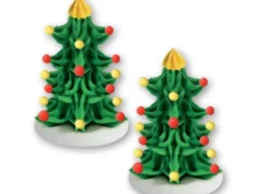 Abete decorazioni natalizie