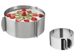 Anello per torte regolabile alto