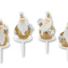 Babbo Natale puntale oro