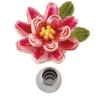 Bocchetta acciaio fiore