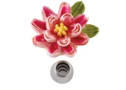 Bocchetta acciaio fiore