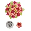 Bocchetta petal rosa 10 per dolci Nifty Nozzle