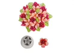 Bocchetta petal rosa 10 per dolci Nifty Nozzle