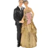 Cake topper anniversario 50 Oro