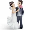 Cake topper sposi eleganti