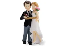 Cake topper sposi legati