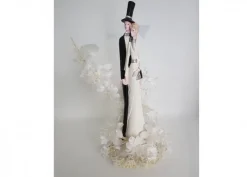 Cake topper sposi sottili