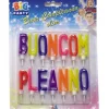 Candele buon compleanno lettere