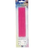 Candele matita fucsia