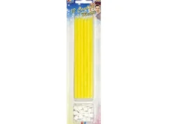 Candele matita gialle