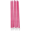 Candele matita glitter fucsia