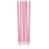 Candele matita glitter rosa