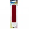 Candele matita rosso