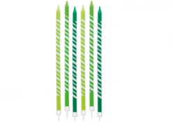 Candele spirale verde mela