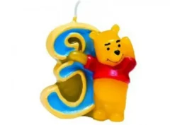 Candelina Disney numero 3 Winnie The Pooh