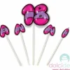 Candeline 18 anni fucsia
