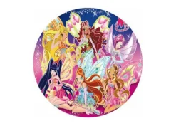 Cialda per torte Winx Tonda