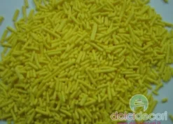 Codette di zucchero gialla