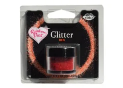 Colorante Alimentare glitter rosso