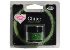 Colorante Alimentare glitter verde agrifoglio