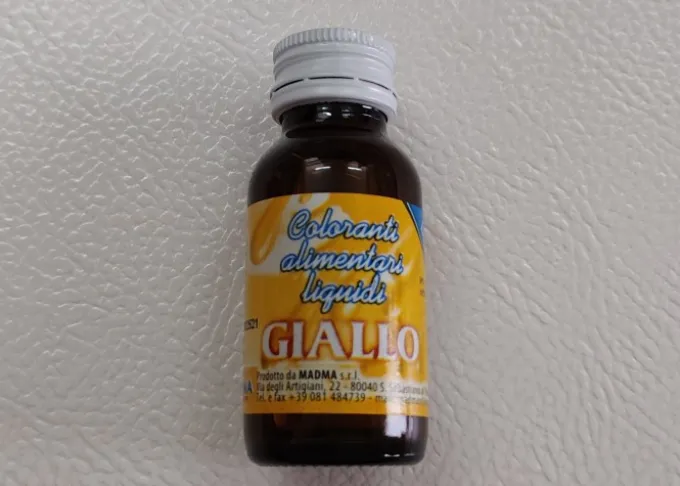 Colorante alimentare liquido Giallo