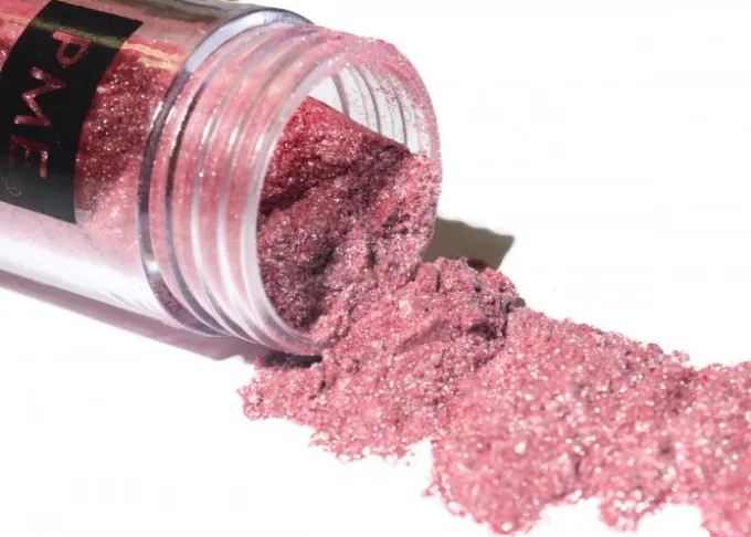 Colorante in Polvere Rosa Glitter
