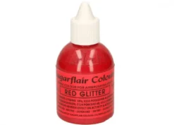 Colorante Rosso Glitter Aerografo