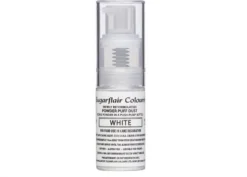 Colorante spray in polvere bianco