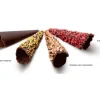 Coni in cioccolato per gelato