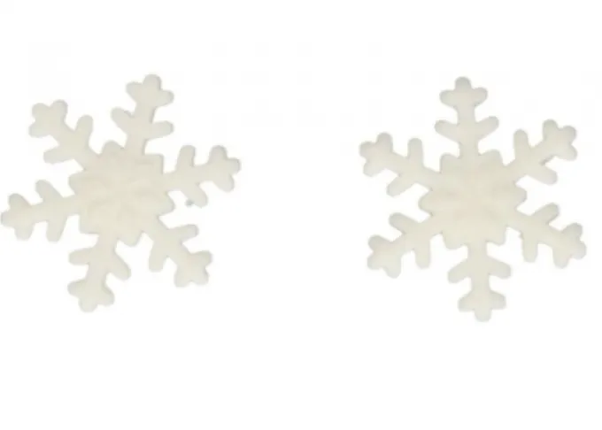 Cristalli di ghiaccio in zucchero