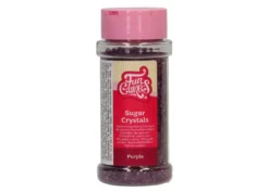 Cristalli di zucchero lilla
