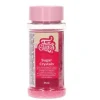 Cristalli di zucchero rosa