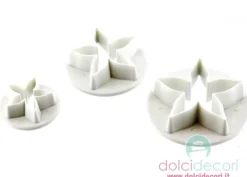 Cutter Calyx Rose set di 3