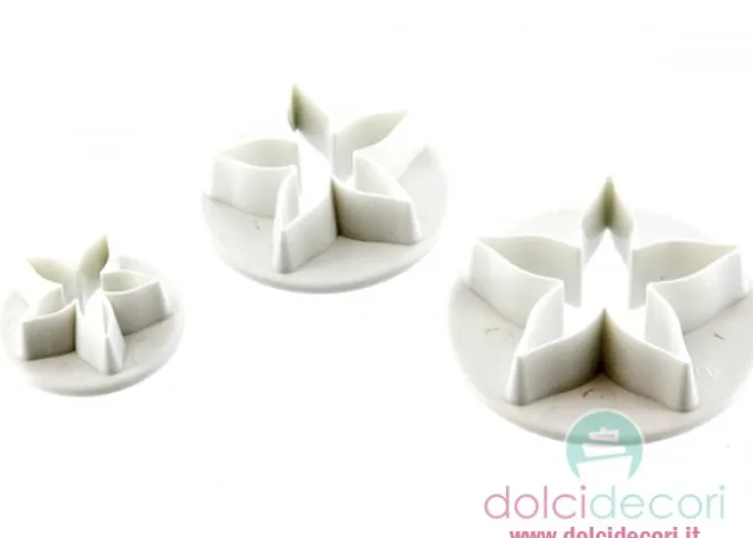 Cutter Calyx Rose set di 3