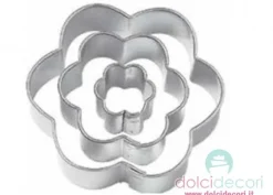 Cutters - tagliabiscotti fiore 3 pz