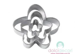 Cutters - tagliabiscotti fiore asimmetrico