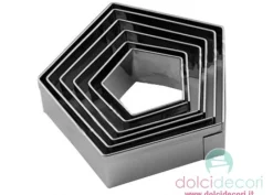 Cutters - tagliabiscotti kit pentagono