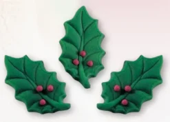 Decorazioni Agrifoglio zucchero