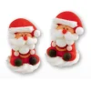 Decorazioni Babbo Natale zucchero