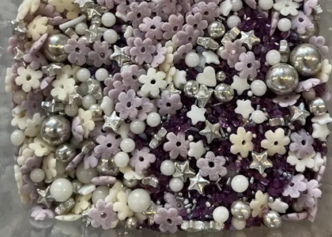 Decori da Spargere Pearls Lilla