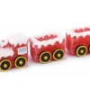 Decoro Treno in zucchero e gelatina.