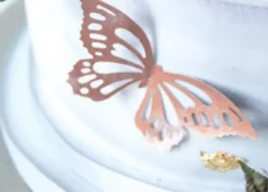 Farfalle Rosa Gold metallico