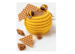 Favo di cioccolato al caramello per adornare torte