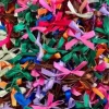 Fiocchi raso colorati 50 pezzi