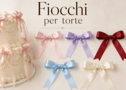 Fiocchi raso per torte