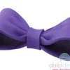 Fiocco in zucchero viola