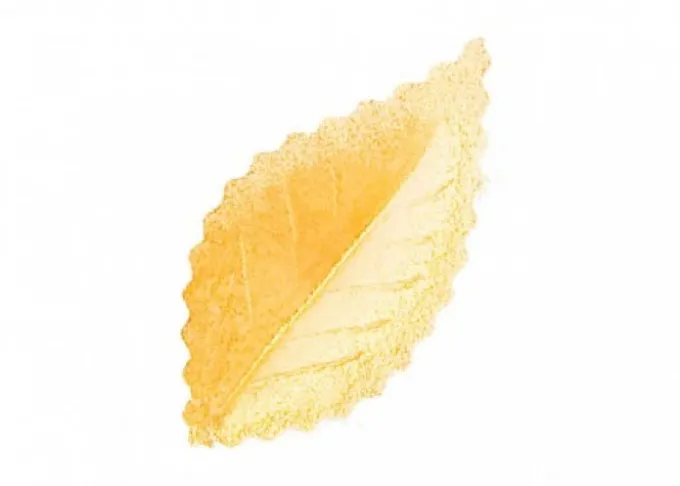 Foglie ostia Oro Glitterate