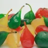 Frutta candita: pere rosse