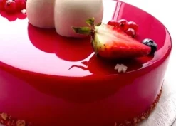 Glassa a specchio Fragola