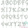 Lettere con brillantini
